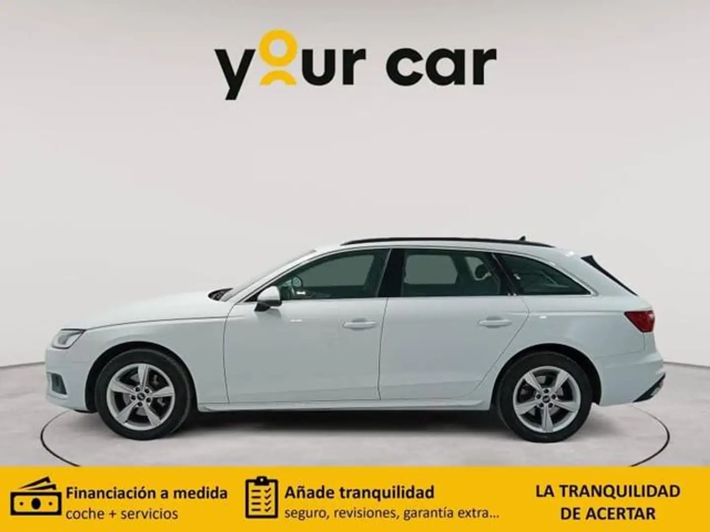 Audi A4 Avant 35 TDI Advanced S tronic 120kW Blanc - 2