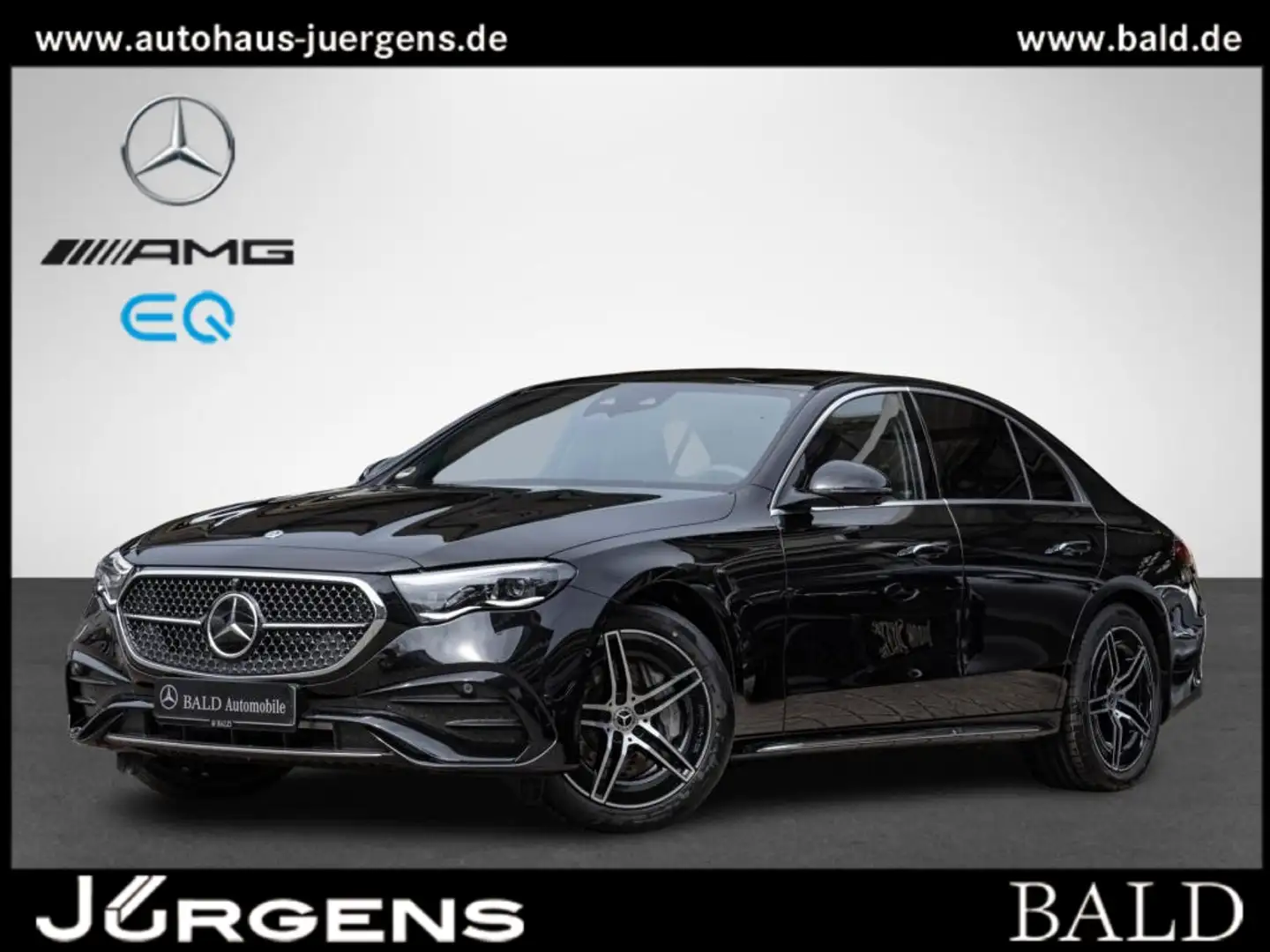Mercedes-Benz E 220 d AMG/Super/Digital/Pano/AHK/Burm4D/Memory Black - 1