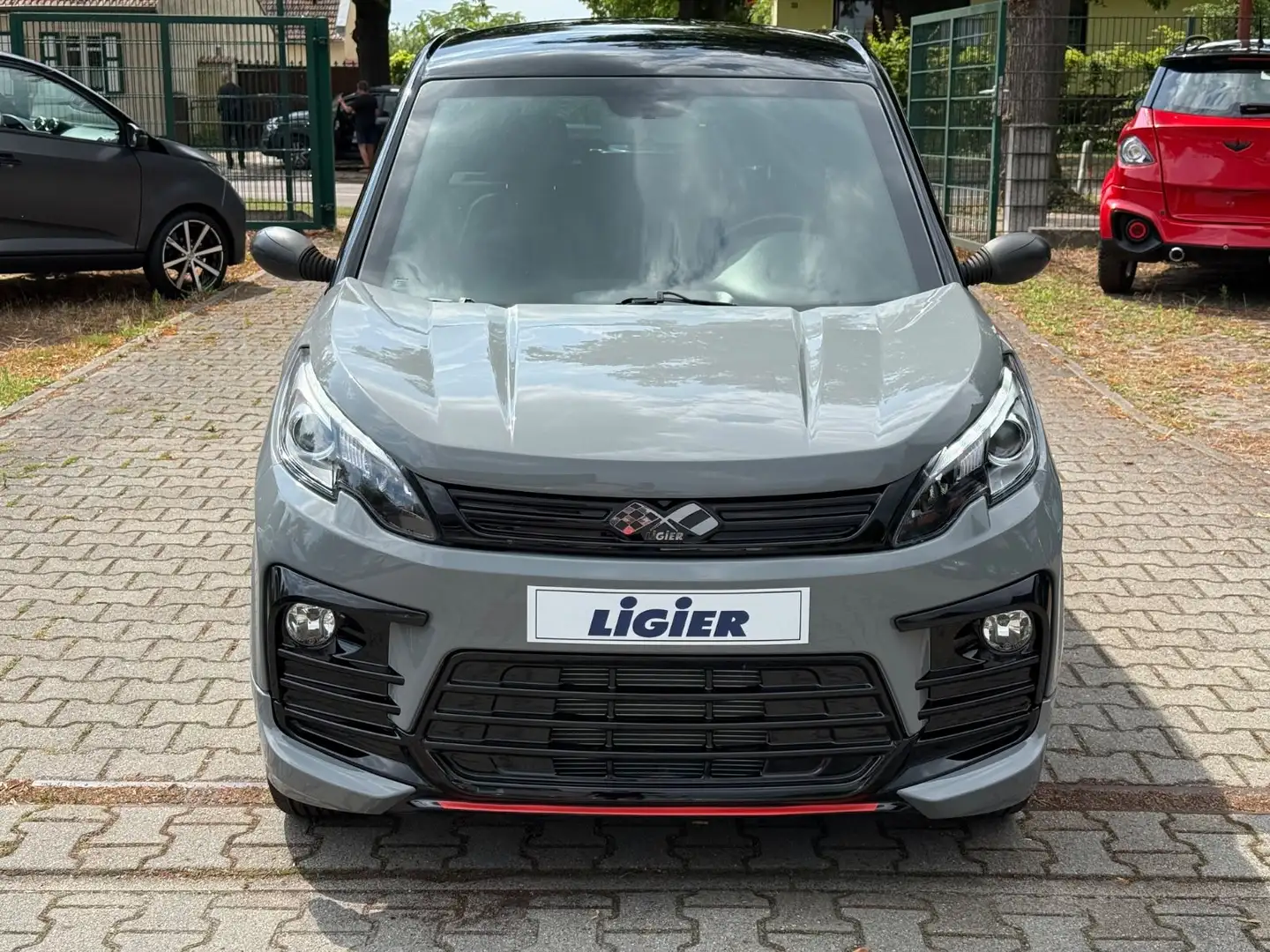 Ligier JS 60 DCI Ultimate Sport Servo L6e Mopedauto Сірий - 2