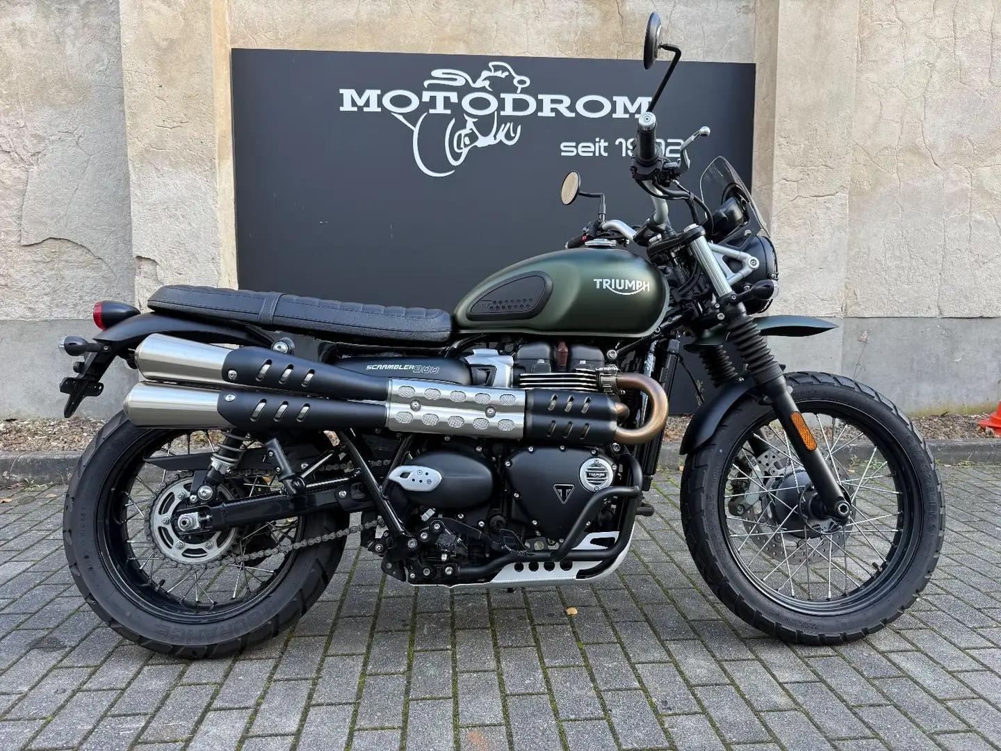 Triumph Scrambler 900 Vert - 1