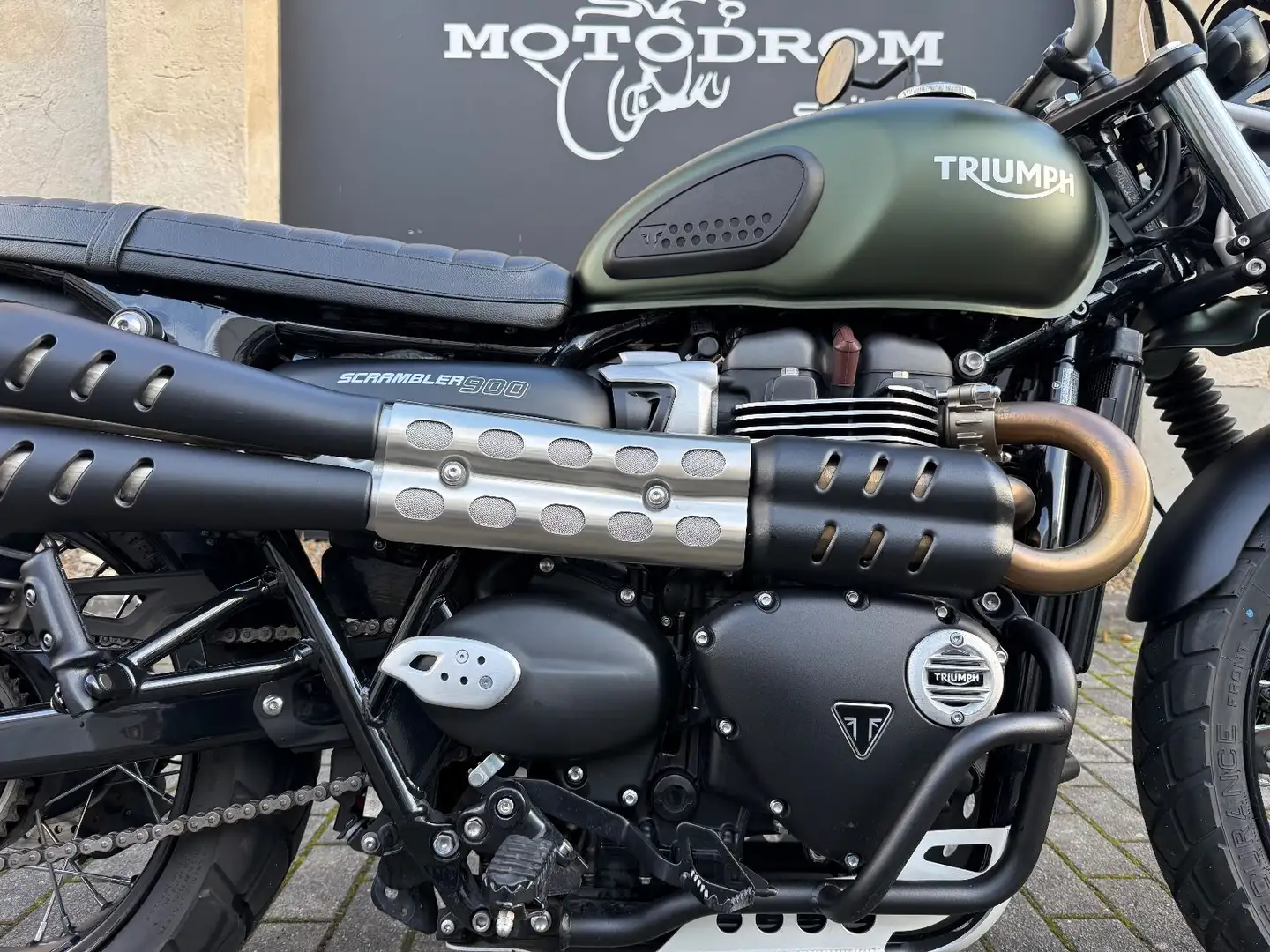 Triumph Scrambler 900 Vert - 2