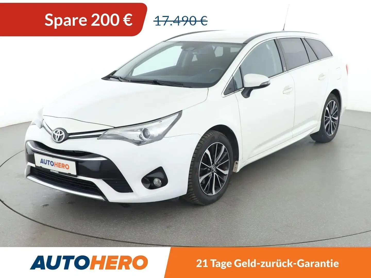Toyota Avensis 1.8 Team D Aut*NAVI*LED*TEMPO*CAM*SHZ* Blanc - 1