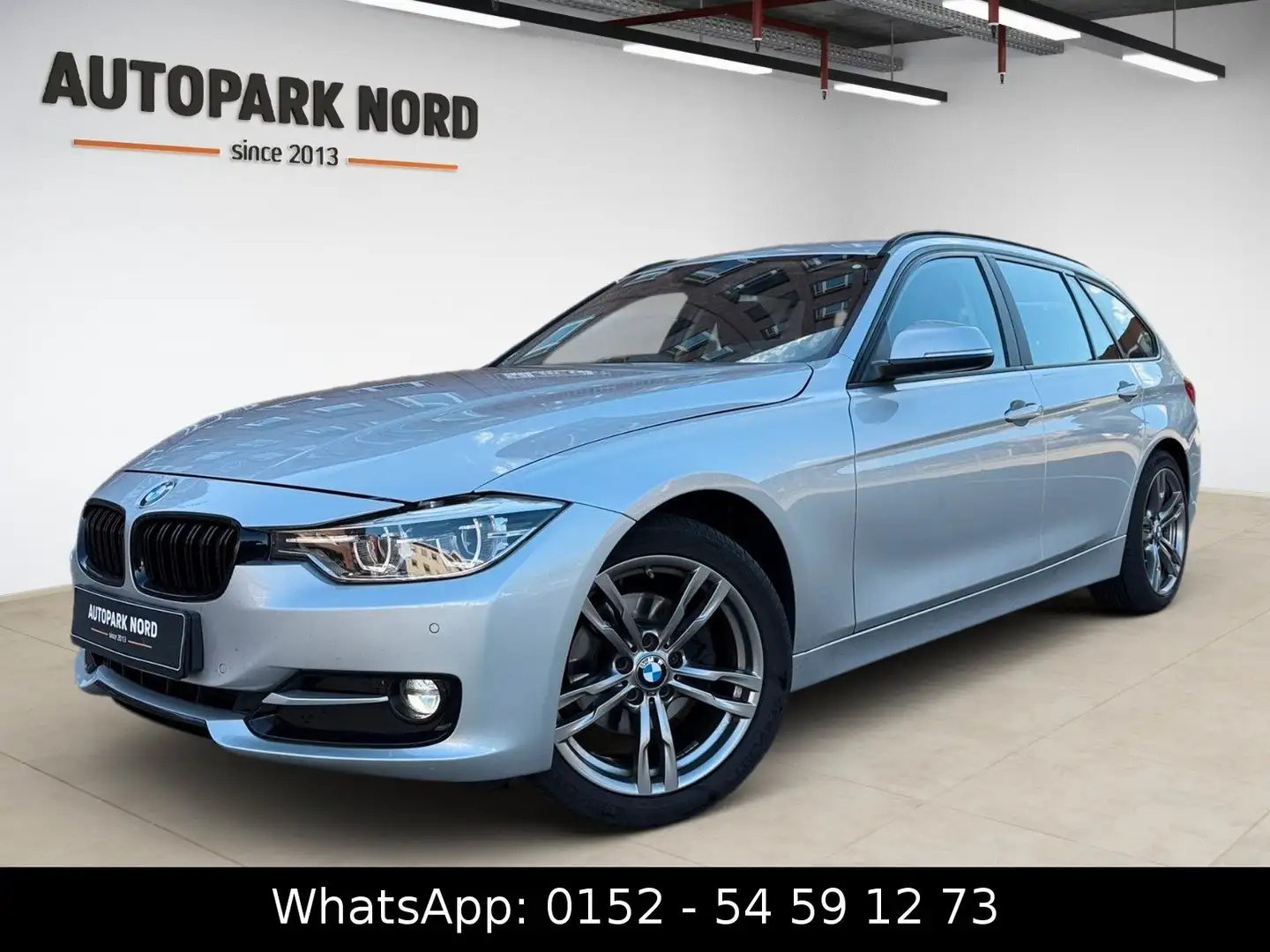 BMW 320 d Touring/190PS/LED/NAVI/SHZ/TEMP/8xALU Argent - 1