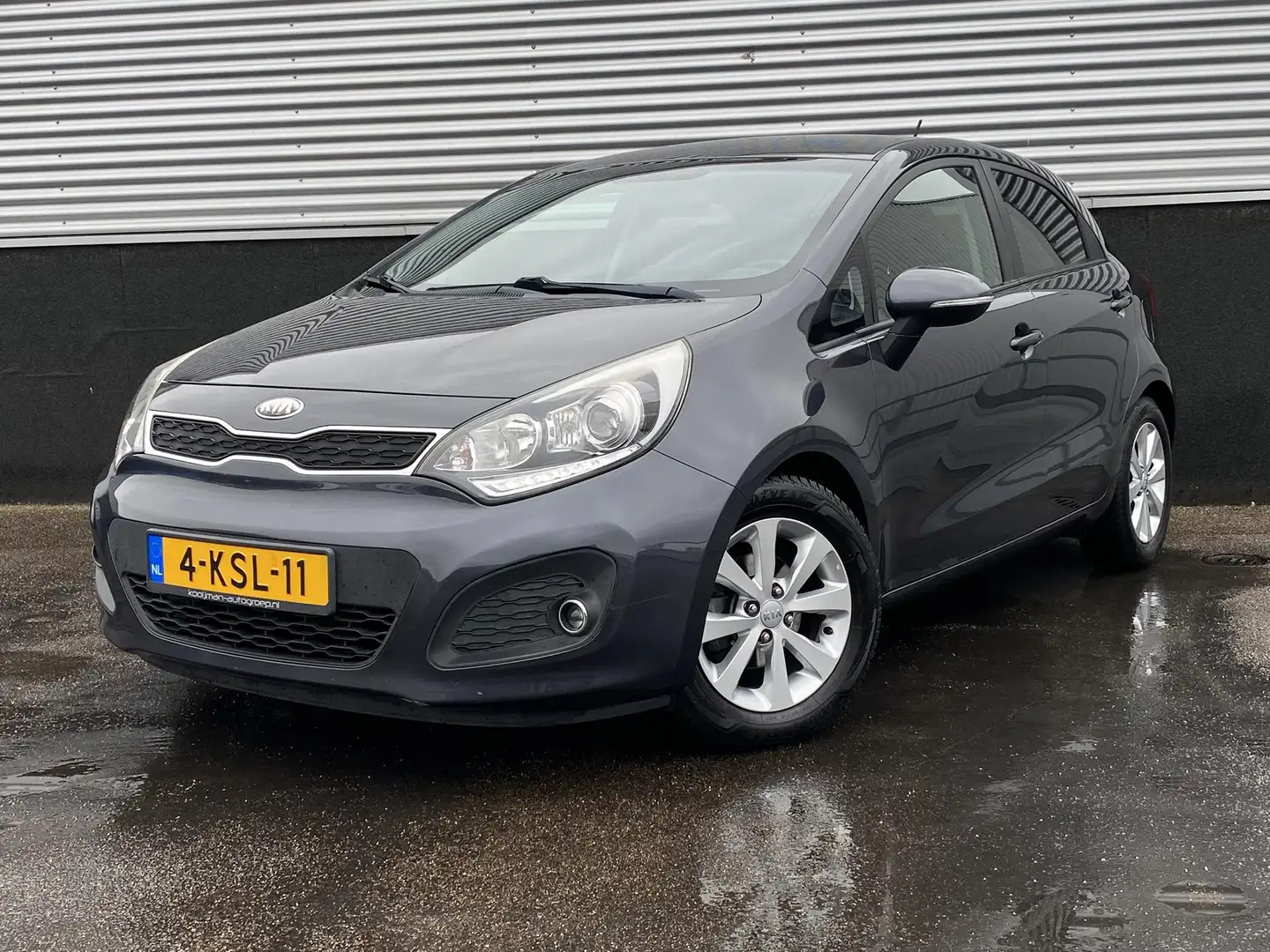 Kia Rio 1.2 CVVT Super Pack Navigatie, airconditioning, pa Gris - 2