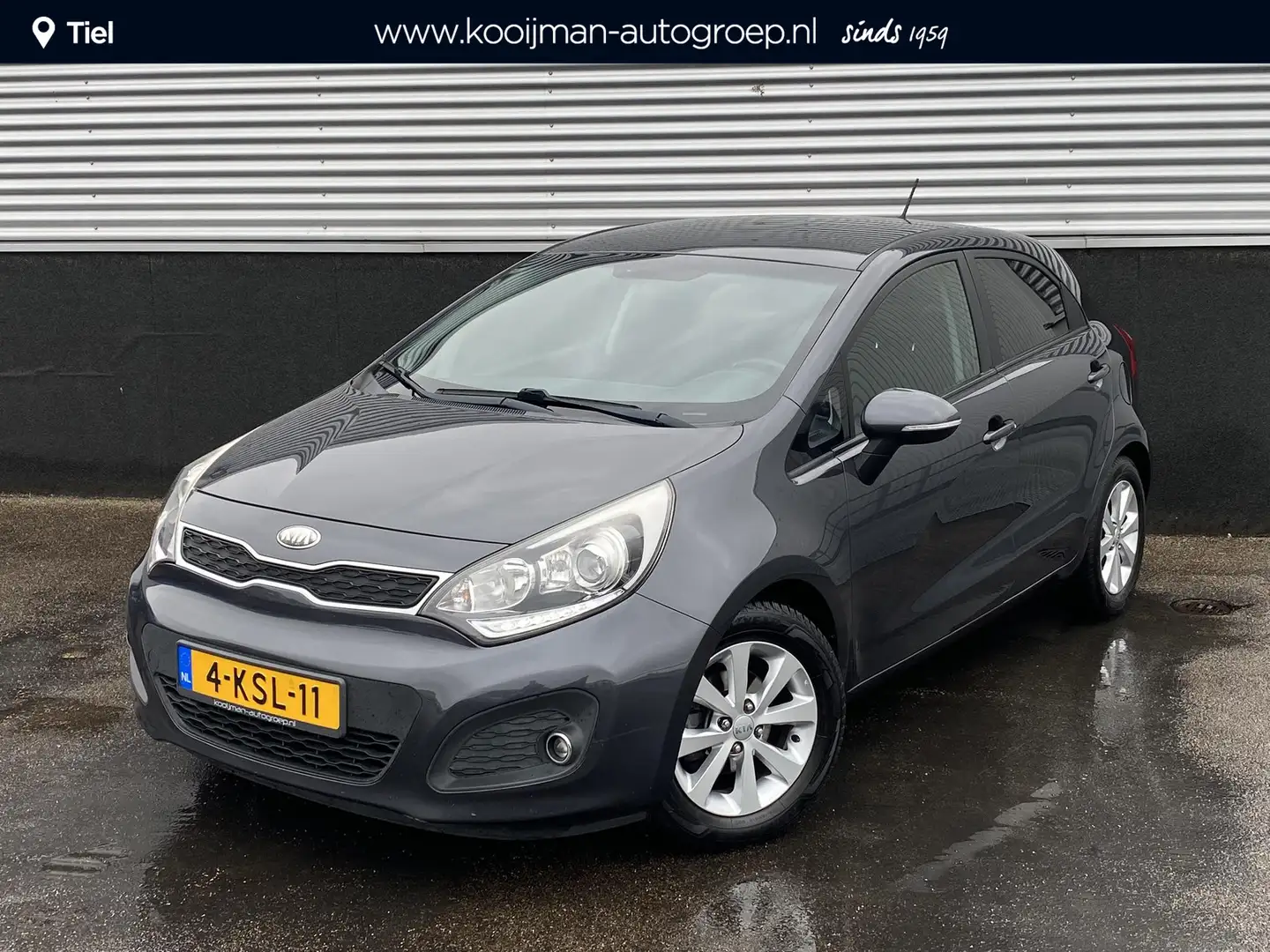 Kia Rio 1.2 CVVT Super Pack Navigatie, airconditioning, pa Gris - 1