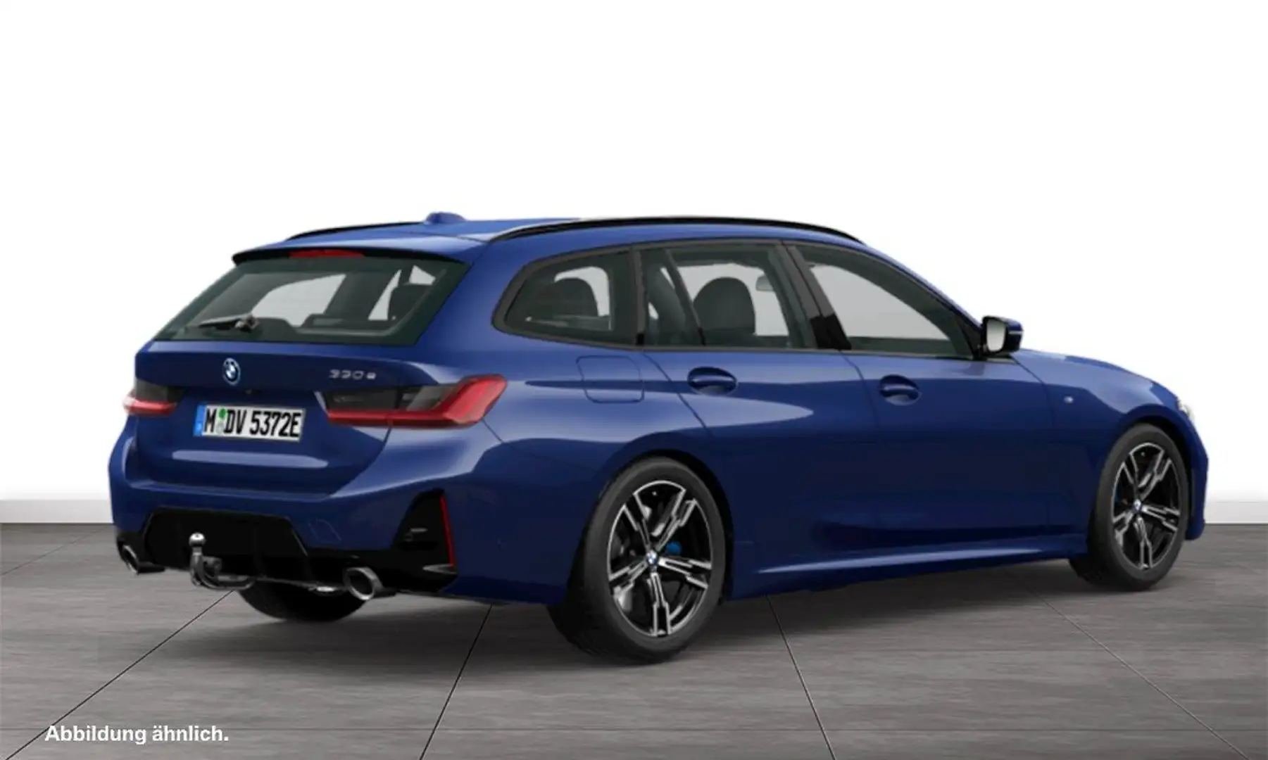 BMW 330 e touring+M SPORTPAKET+PANO+LC PRO+LEASING AB 539, Blau - 2