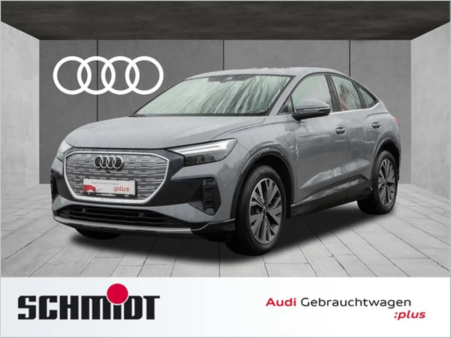 Audi Q4 e-tron Sportback 35 Advanced ACC Pano Navi+ e-Heckkl. ... Grau - 1