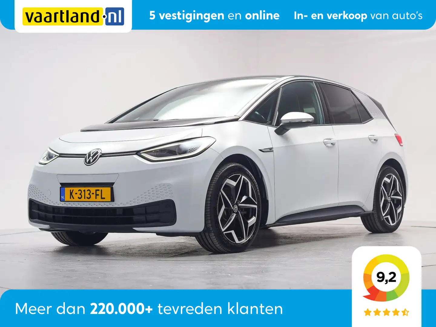 Volkswagen ID.3 First Plus 58 kWh [ LED Navi Adapt.cruise ] Bianco - 1