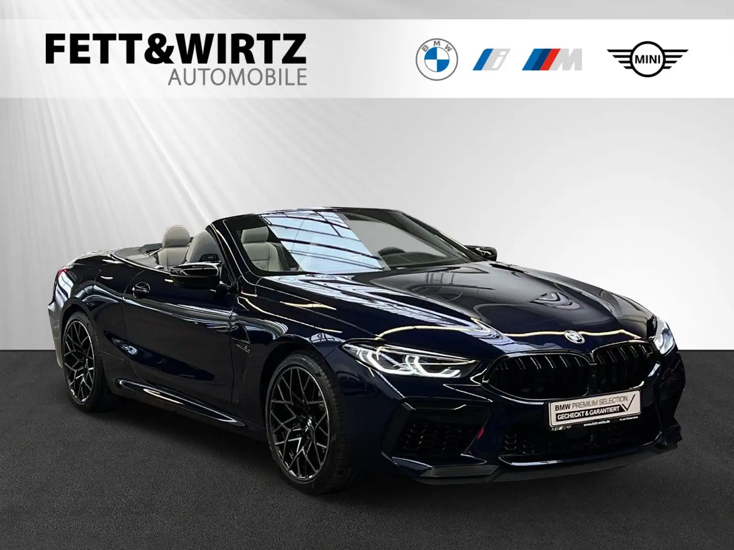 BMW M8 Cabrio Competition|DAProf.|TV+|Sitzbelüft. Blau - 1