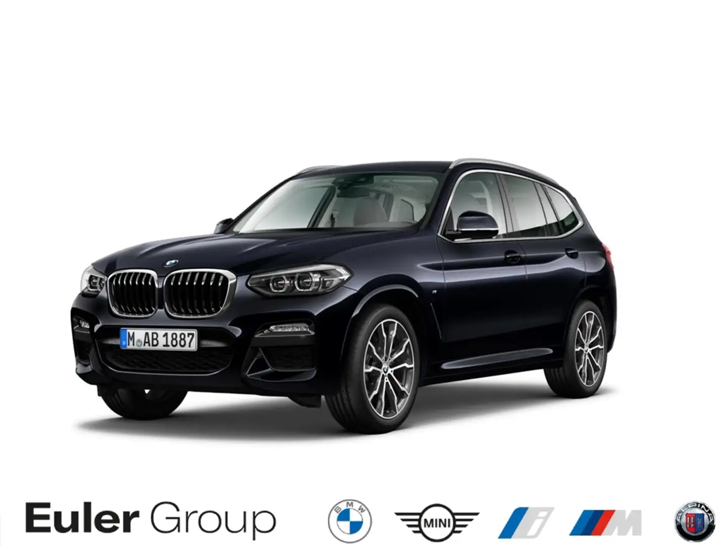 BMW X3 xDrive 20i A Sportpaket AD AHK-klappbar AHK Navi D Schwarz - 1