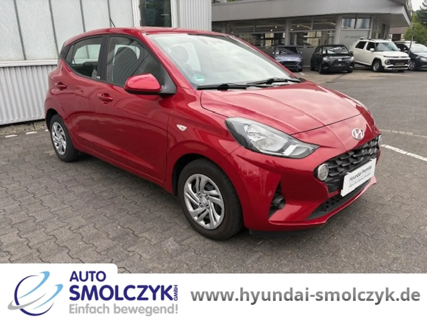 Hyundai i10 1.0 SELECT FUNKTIONSPAKET+KLIMA Red - 2