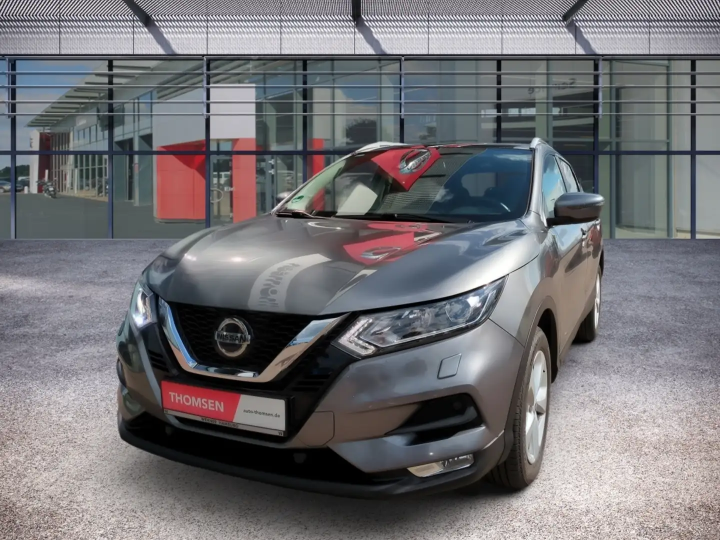 Nissan Qashqai 1.3 DIG-T Acenta Navi PDC SpurH Kam. Pano Grijs - 2