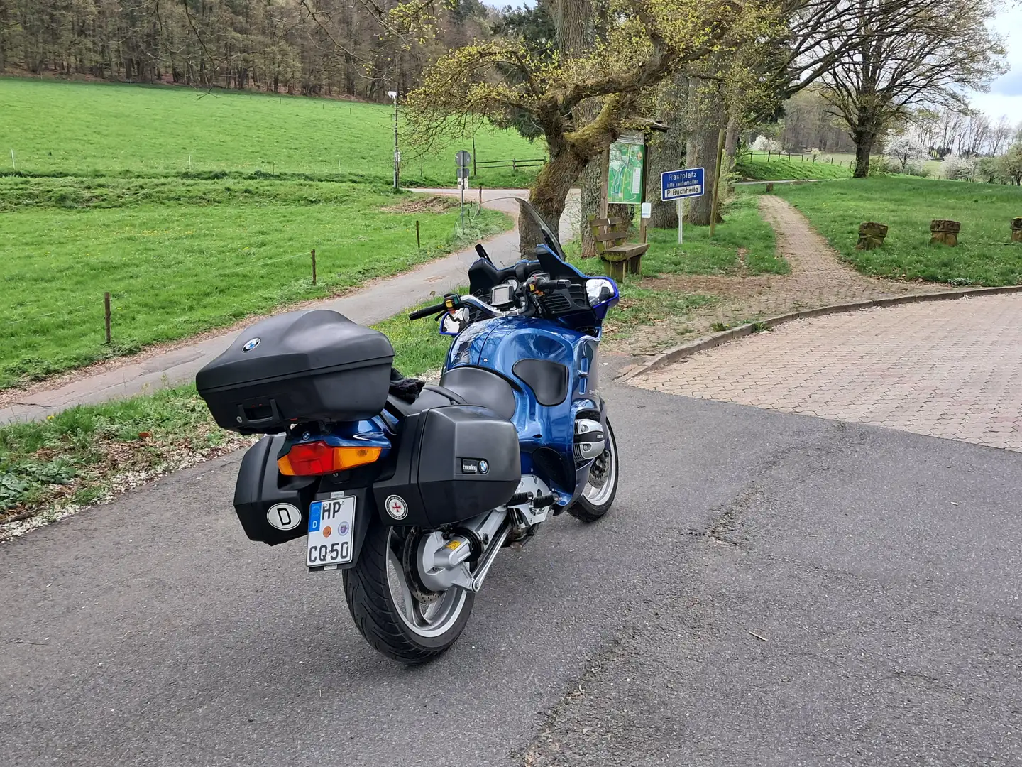 BMW R 1100 RT Reistourer Blue - 2