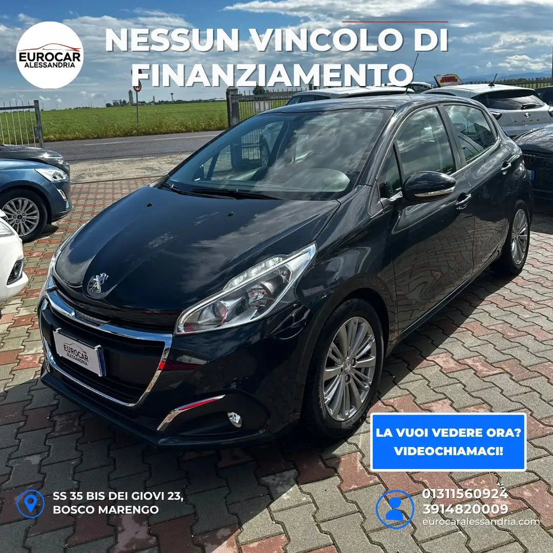 Peugeot 208 5p 1.2 puretech Style 82cv Blu/Azzurro - 1