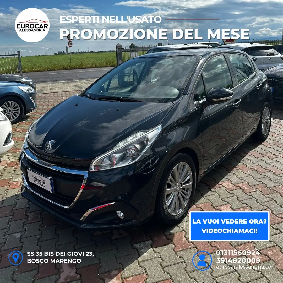 Peugeot 208 5p 1.2 puretech Style 82cv Blu/Azzurro - 1