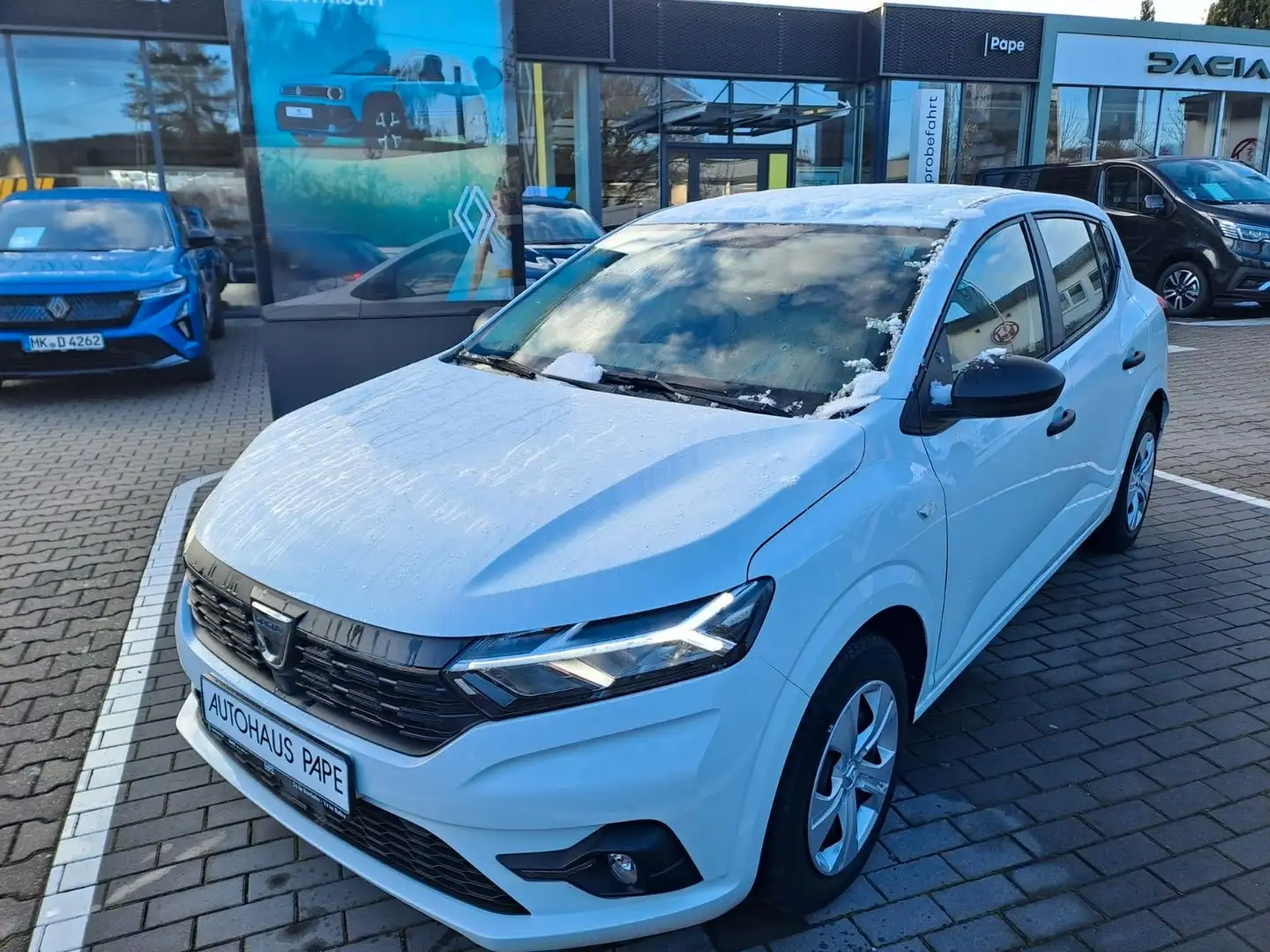 Dacia Sandero SCe 65 Essential *Allwetter* Blanc - 1