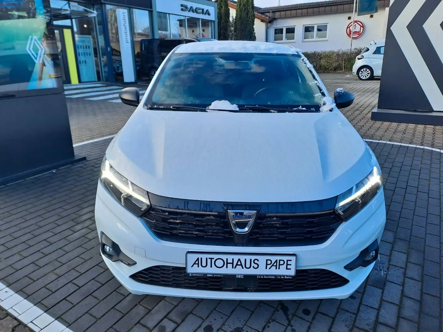 Dacia Sandero SCe 65 Essential *Allwetter* Blanc - 2
