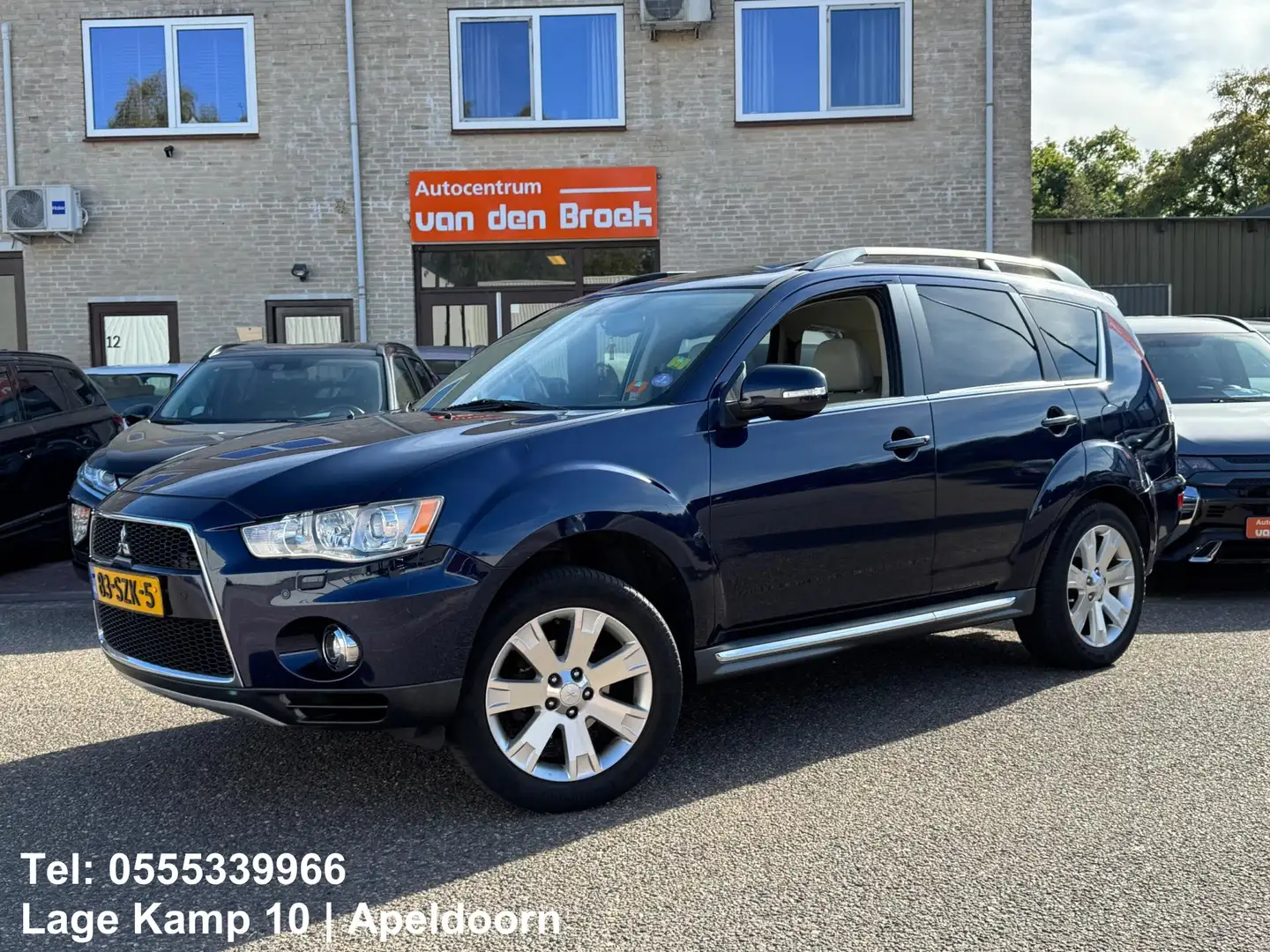 Mitsubishi Outlander 2.0 Edition Two Automaat Leder Navi Sch-Dak Camera Bleu - 1