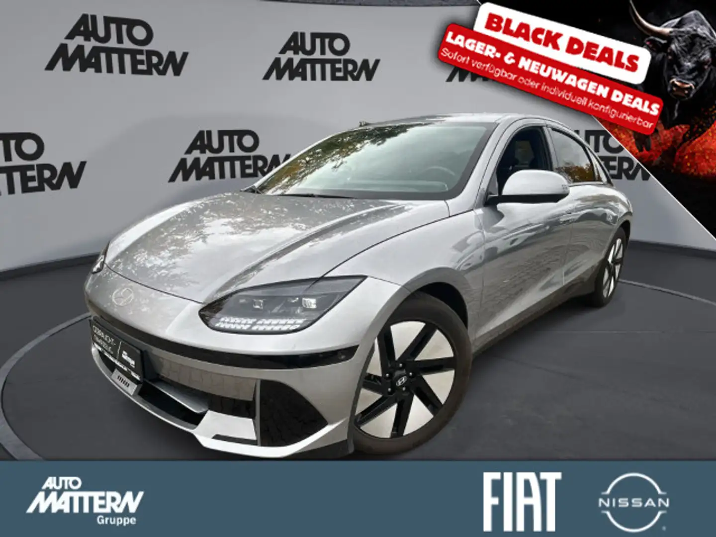 Hyundai IONIQ 6 Techniq / Techniq-Paket Elektro BlackDea Silber - 1