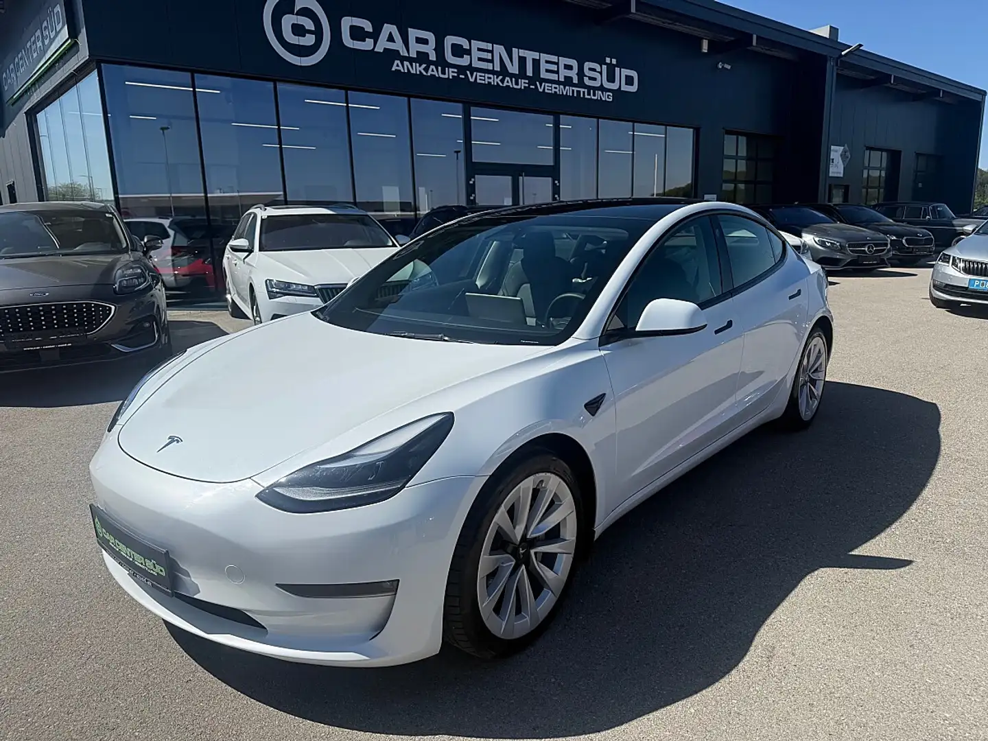 Tesla Model 3 Long Range AWD 75kWh Weiß - 1