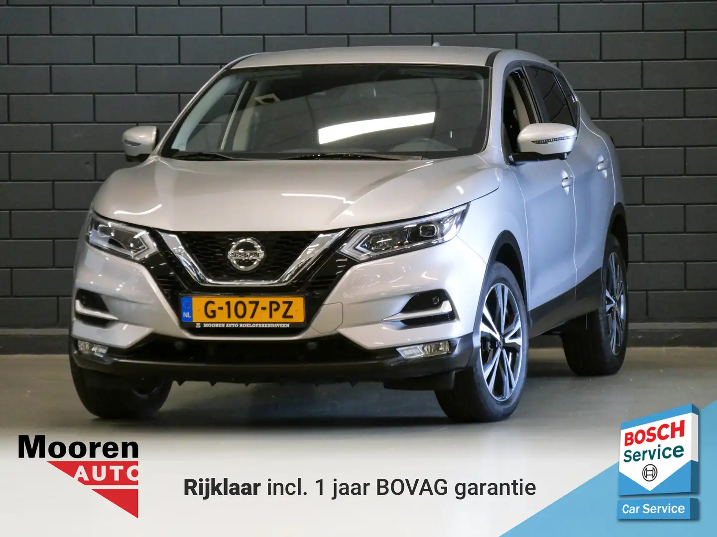 Nissan Qashqai 1.3 DIG-T 160PK Automaat N-Connecta | TREKHAAK | C Grijs - 1