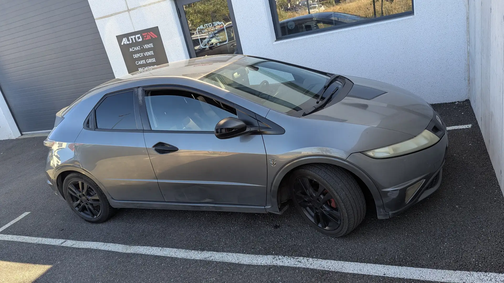Honda Civic Civic 2.2 i-CTDI Sport Gris - 1