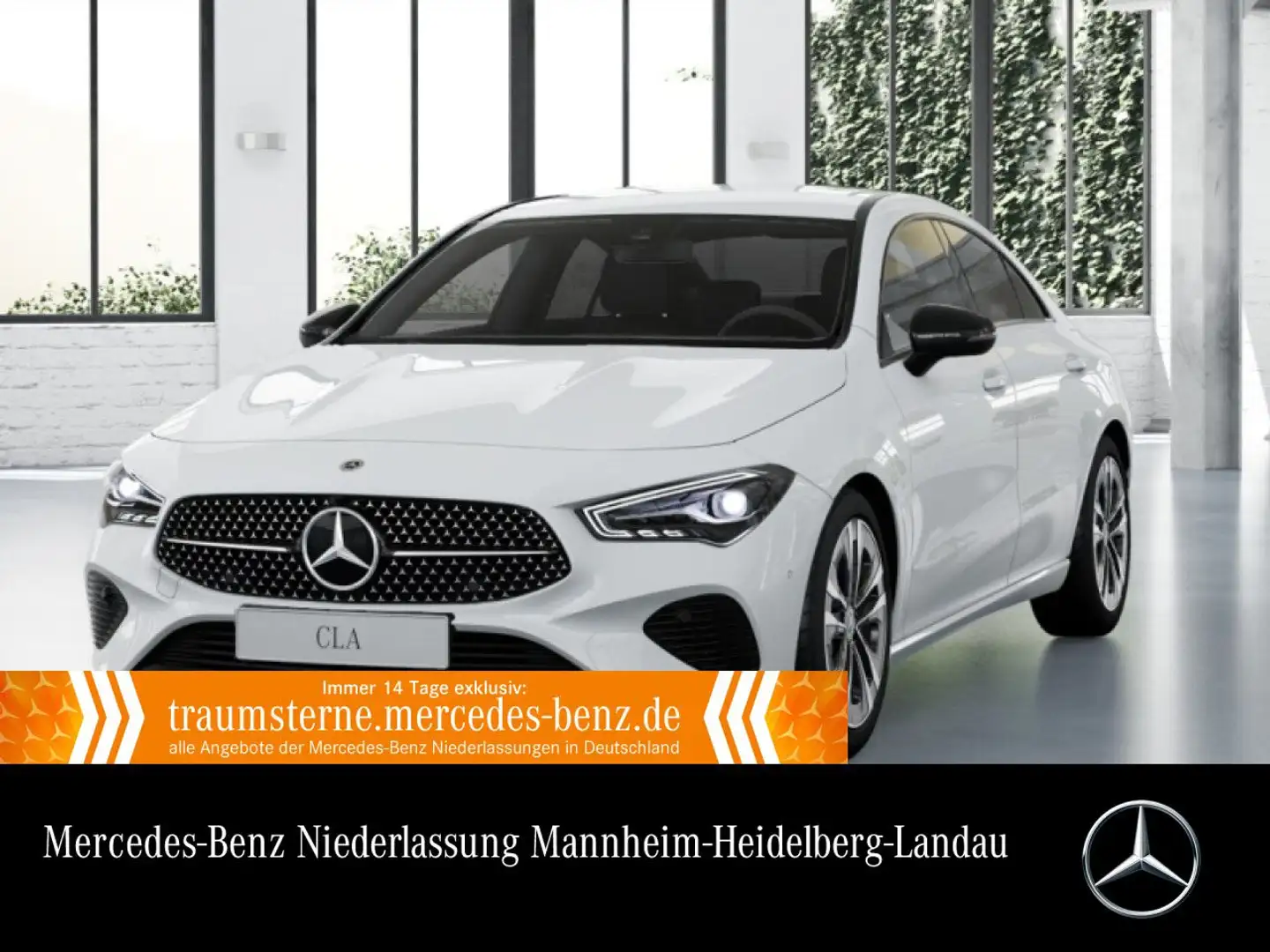 Mercedes-Benz CLA 180 PROGRESSIVE+NIGHT+LED+KAMERA+TOTW+7G Weiß - 1