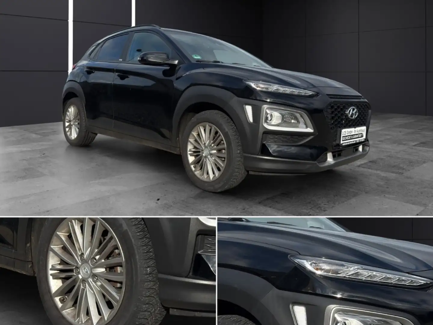 Hyundai KONA YES Plus 2WD HUD Navi LED Klima SHZ Keyless Schwarz - 1