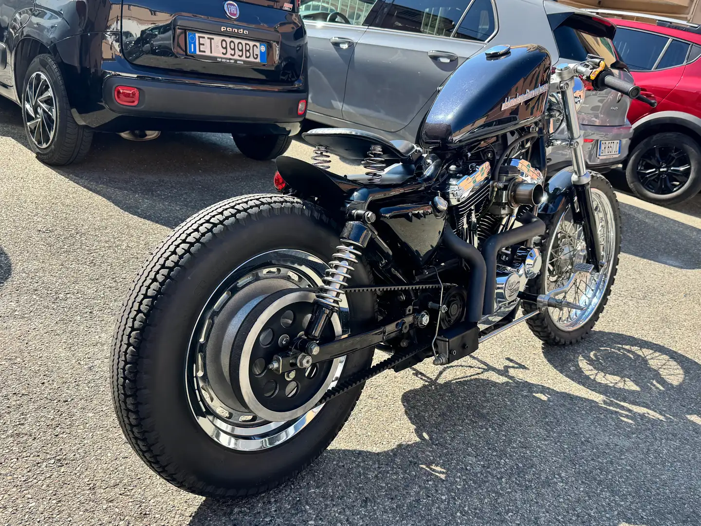 Harley-Davidson 1200 Custom XL 1200 C   CAFE’ RACER Negru - 1
