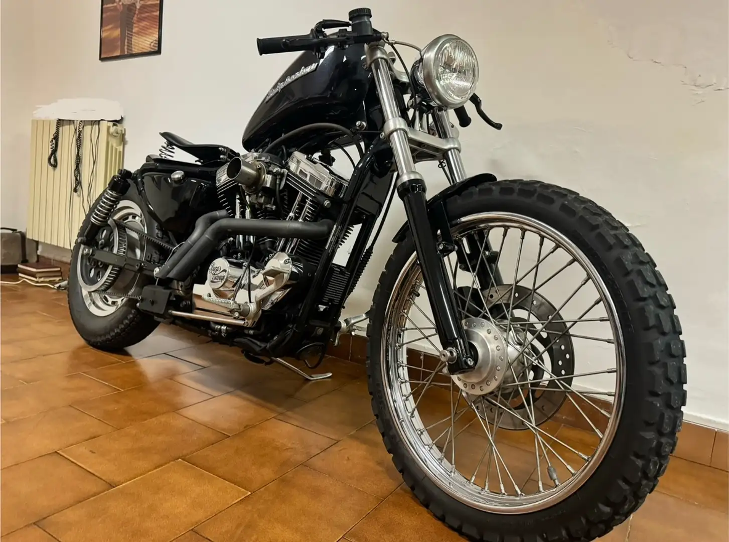 Harley-Davidson 1200 Custom XL 1200 C CAFE’ RACER Negro - 1