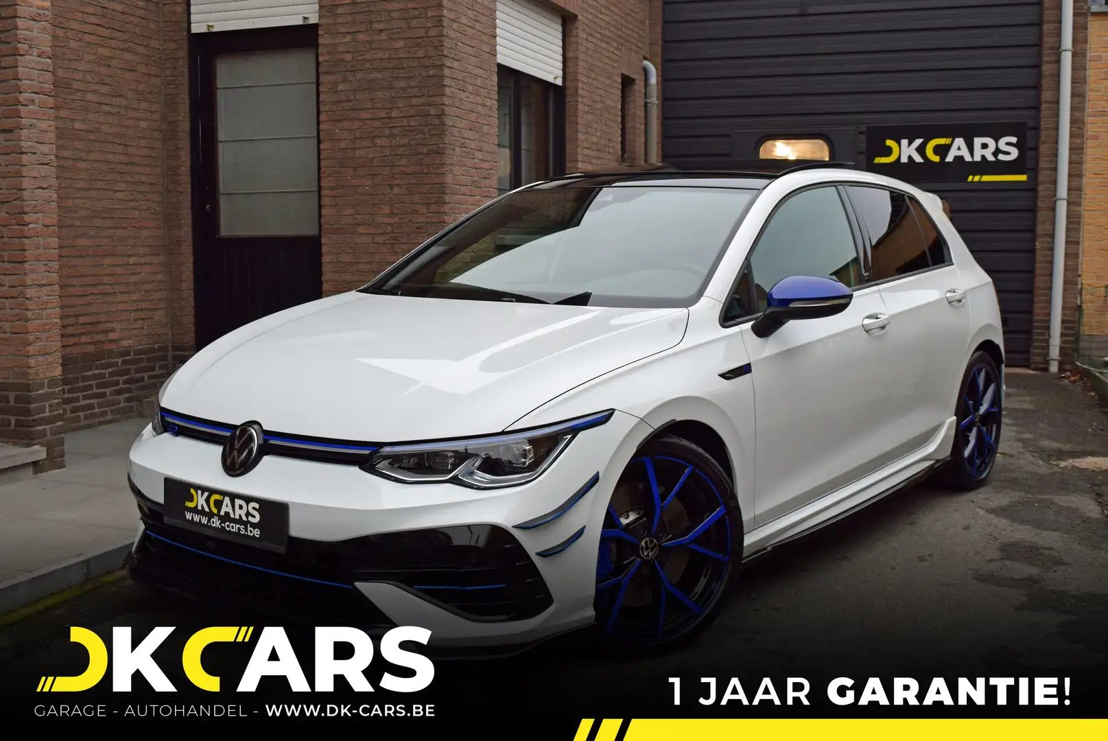 Volkswagen Golf R 2.0 TSI DSG - NAVI / PANO OPENDAK / AKRAPOVIC Blanc - 1