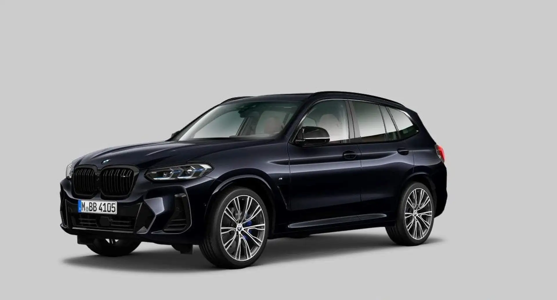 BMW X3 M HUD,Panorama.Kamera,H&K,Belüft,360Kam Schwarz - 1