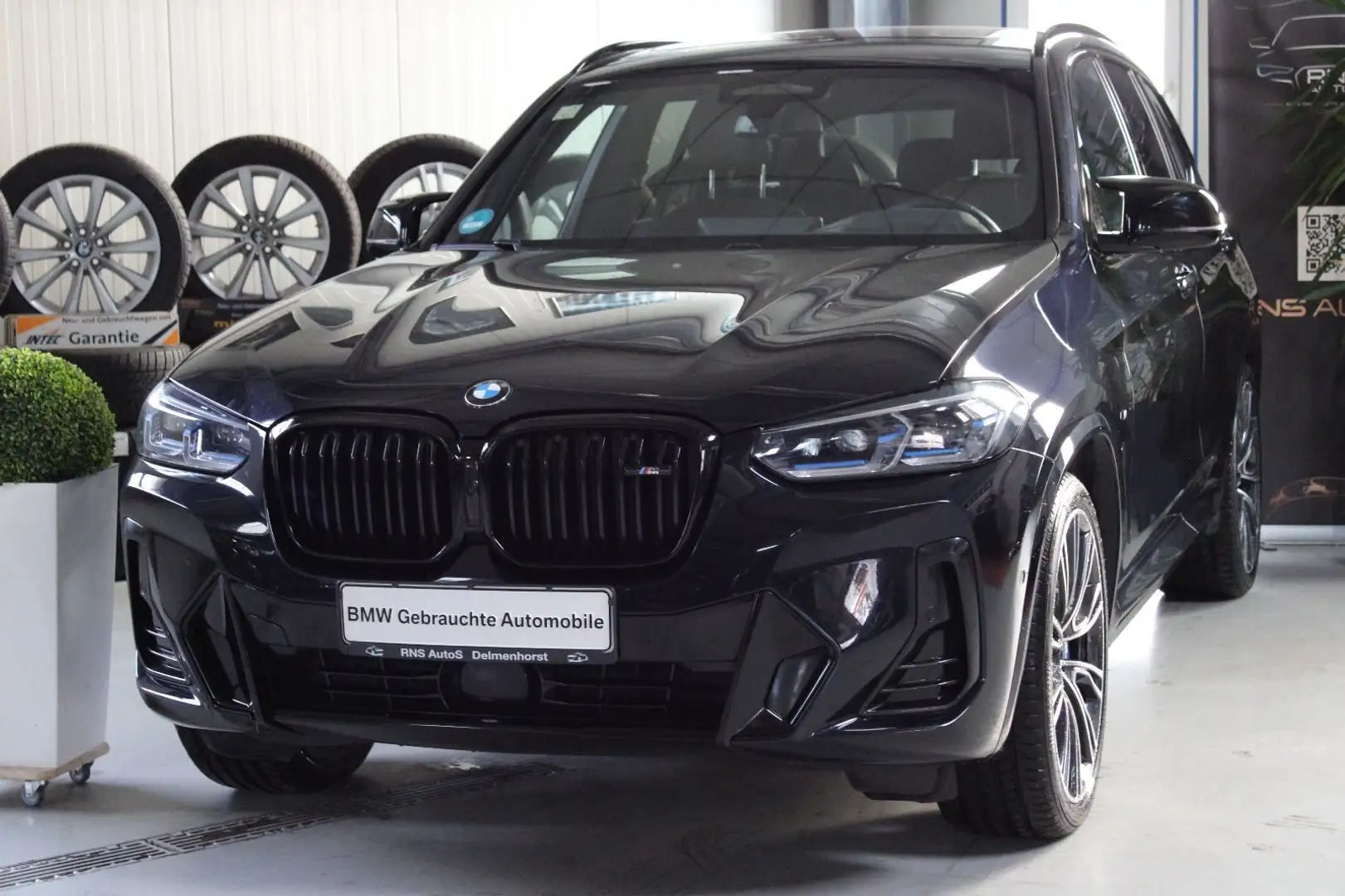 BMW X3 M HUD,Panorama.Kamera,H&K,Belüft,360Kam Nero - 1