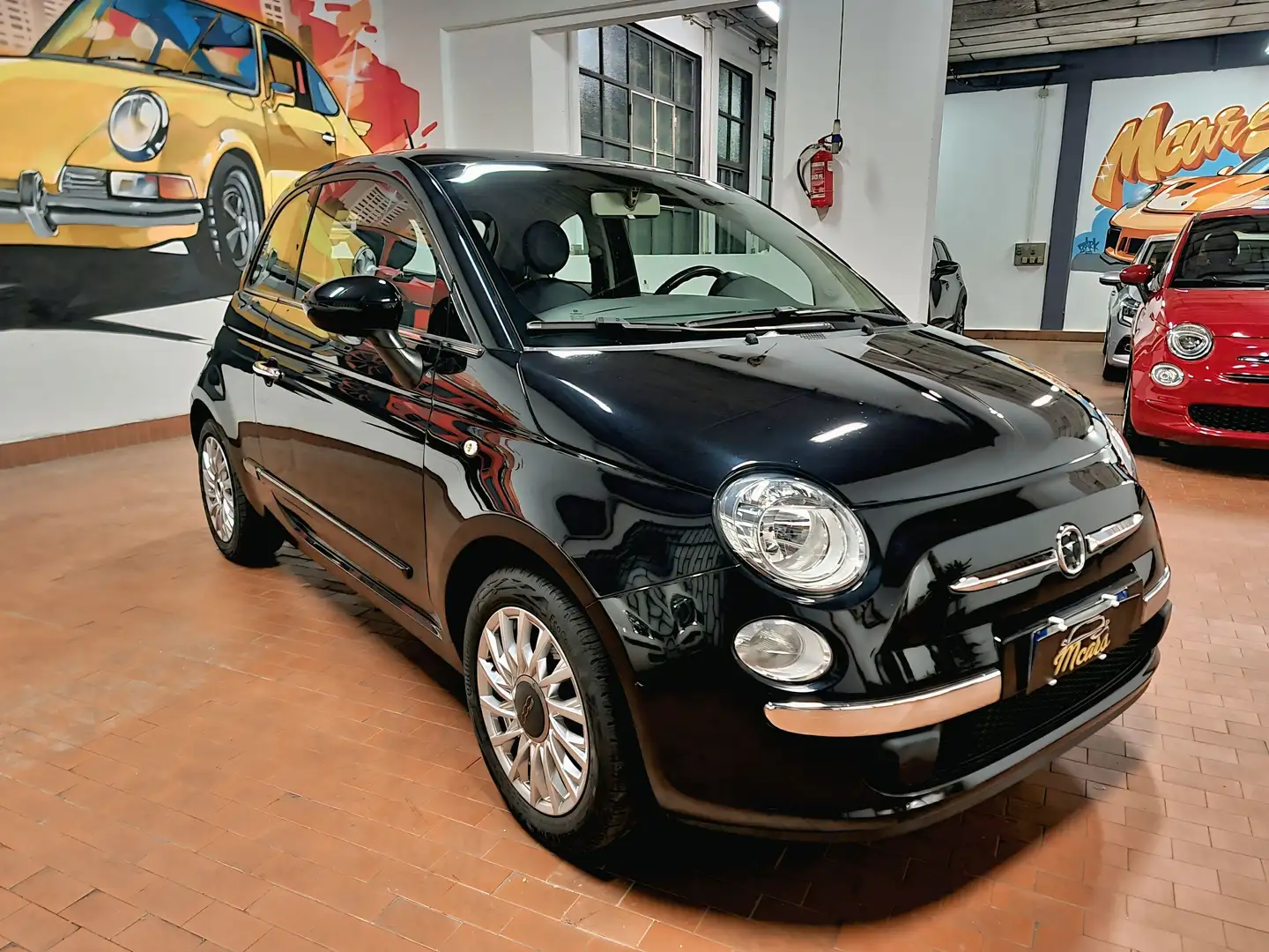Fiat 500 500 1.2 Benzina GQ 69cv Nero - 1