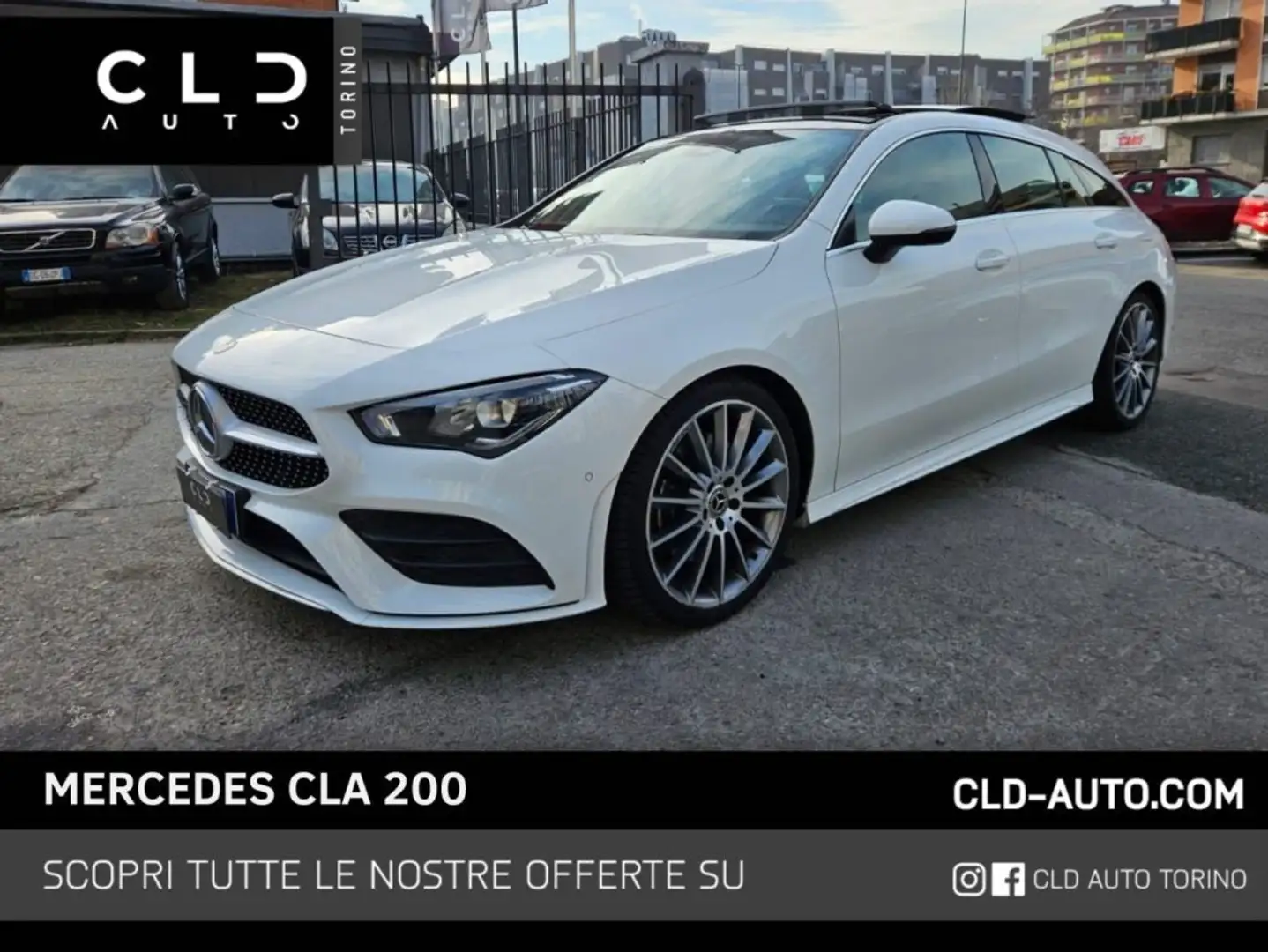 Mercedes-Benz CLA 200 d Automatic Shooting Brake Executive Bianco - 1