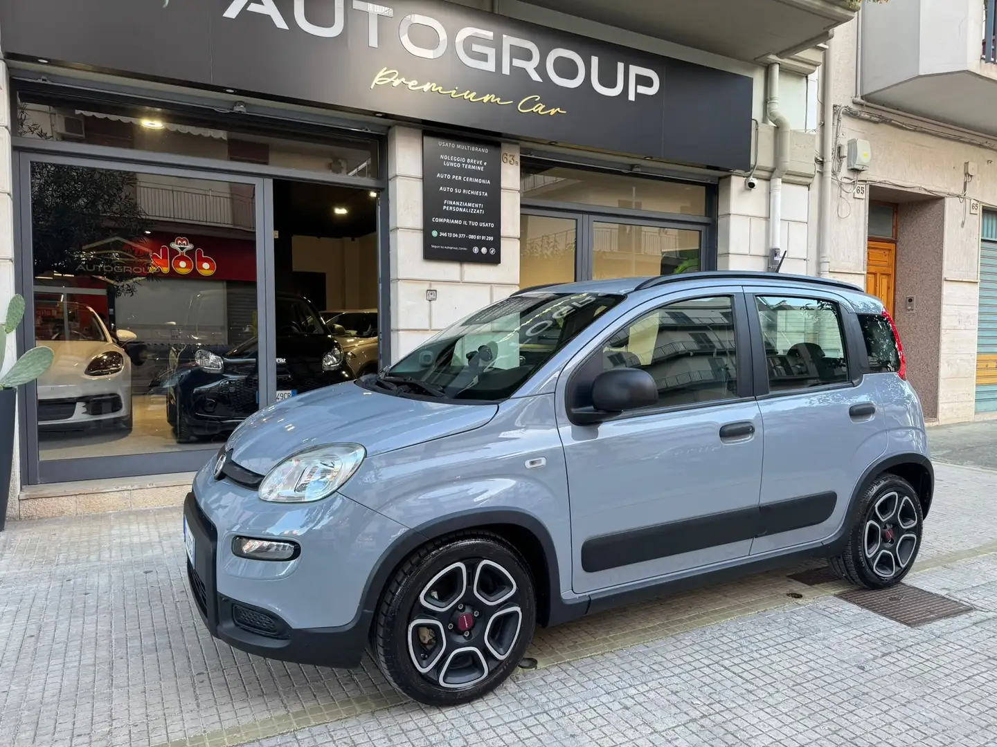 Fiat Panda III 2022 1.0 firefly hybrid City Life Gris - 1