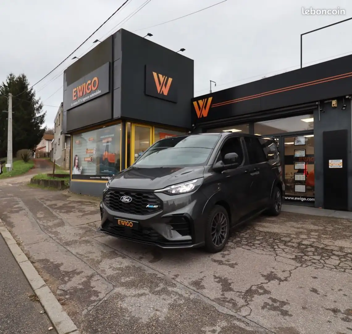 Ford Transit Custom transit fourgon 280 2.0 ecoblue 170 ch l1h1 ms-rt bva start-stop Gris - 1