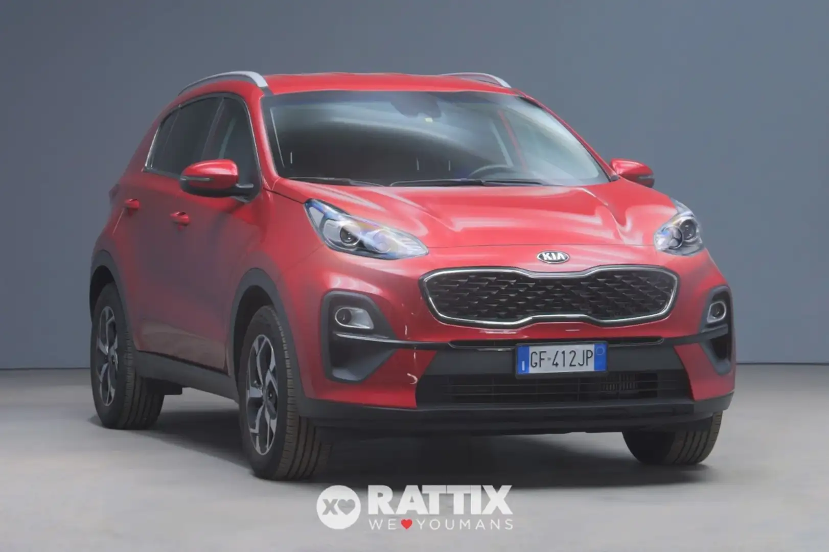Kia Sportage 1.6 CRDI Mhev 136CV Business Class DCT Rouge - 1