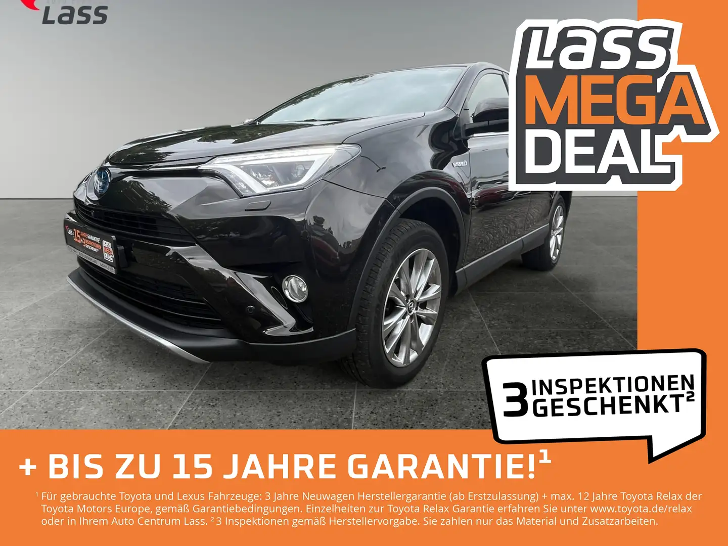 Toyota RAV 4 RAV4 2.5 Hybrid Executive Leder SpurH el.Heck LMF Коричневый - 1