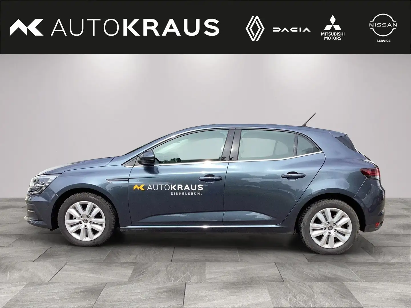 Renault Megane Zen TCe 140 Automatik, Allwetter, SHZ Gris - 2