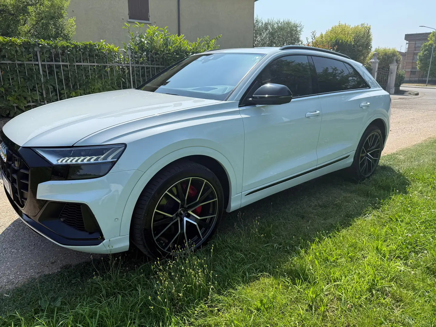 Audi SQ8 Q8 I 2018 4.0 V8 tdi mhev quattro tiptronic Bianco - 1