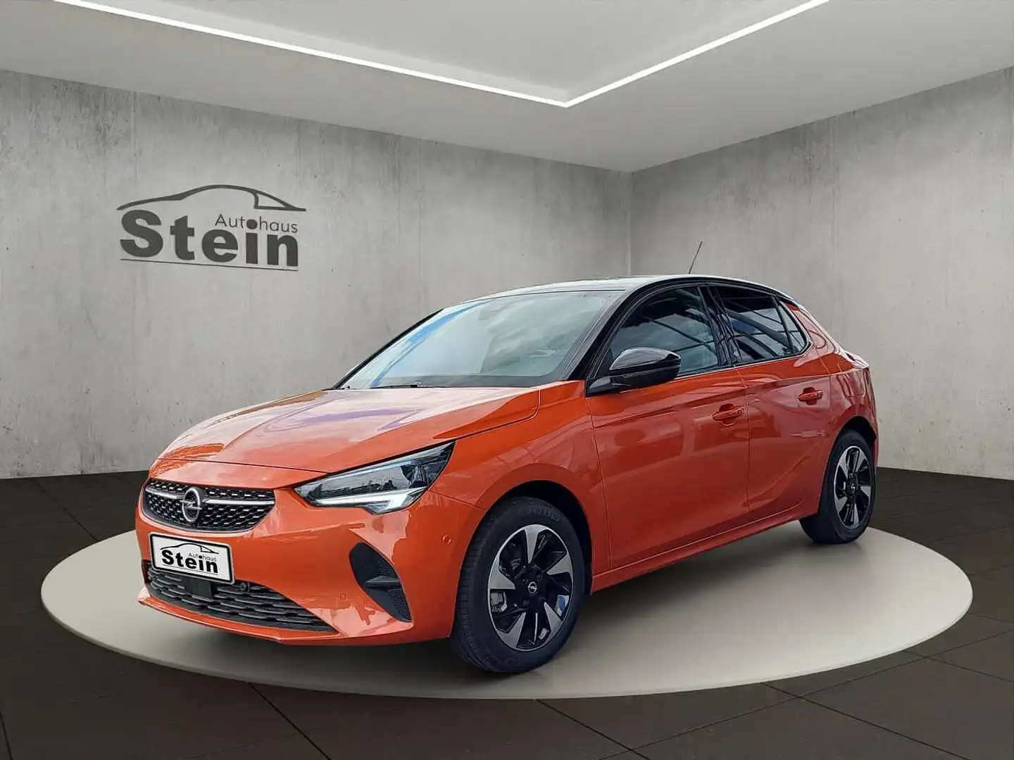 Opel Corsa-e Elegance OBC 3ph., Navi10',WKR,SH,Park&Go+ Orange - 2