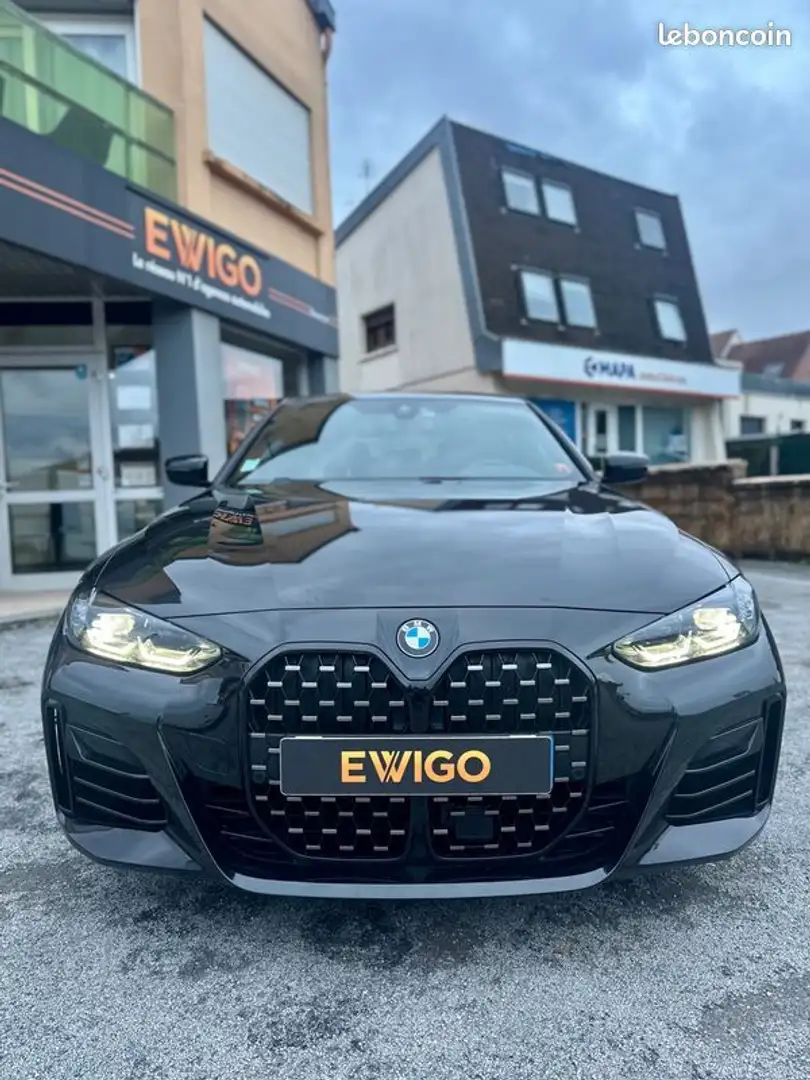 BMW 430 serie gran-coupe 3.0 430 d 286ch francaise mhev m-sport xdrive bva Negro - 2