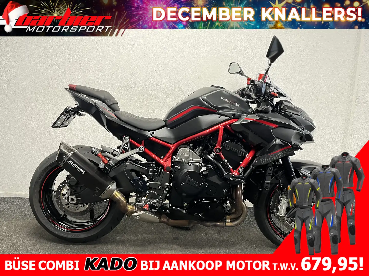 Kawasaki Z H2 ZH2 Чорний - 1