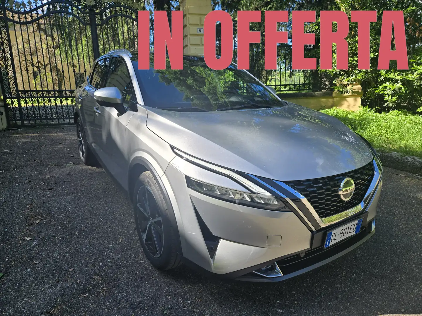 Nissan Qashqai Qashqai III 2021 1.3 mhev Tekna 2wd 140cv Grigio - 1