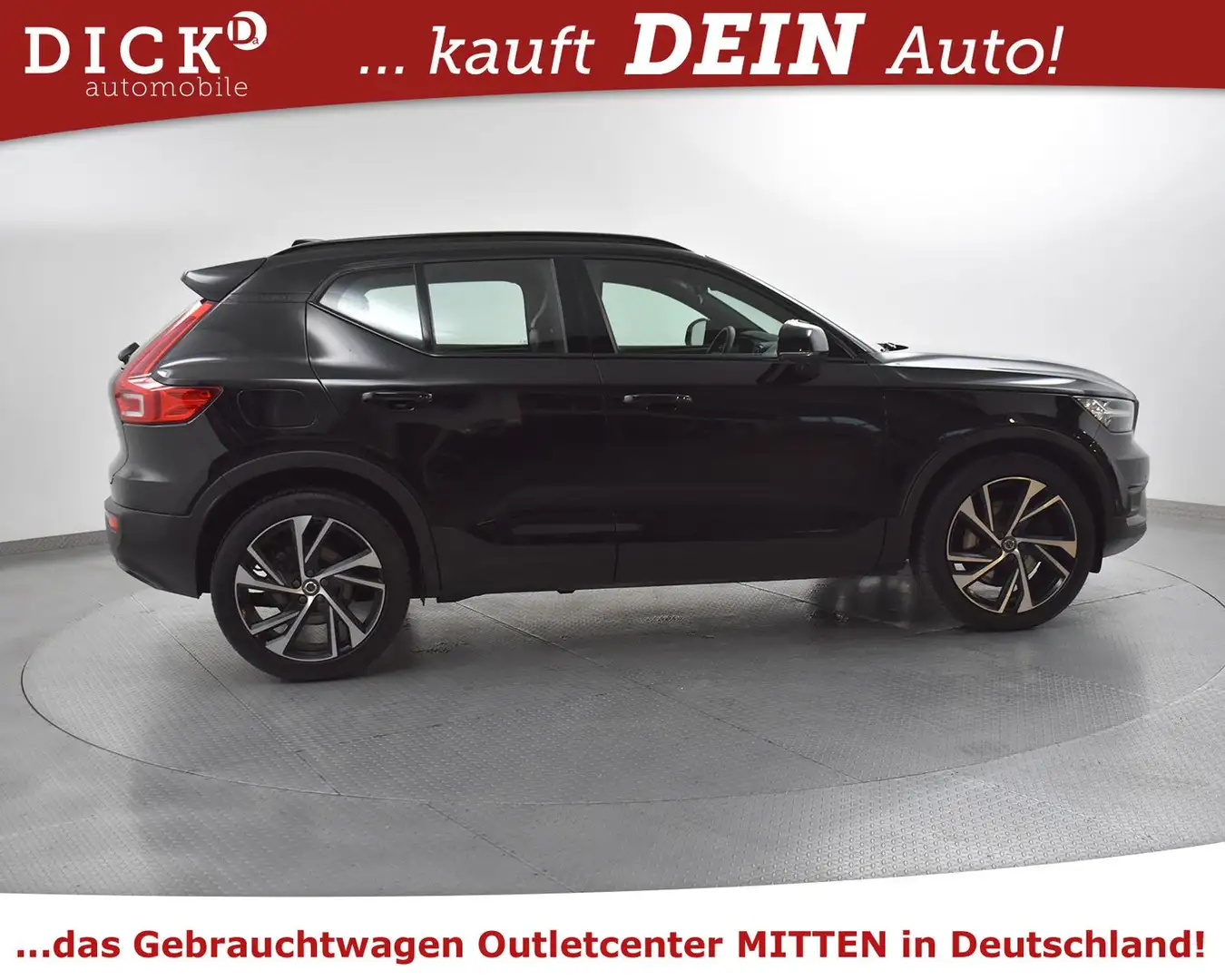 Volvo XC40 T5 Hyb R Design PANOR+360°+H&K+ACC+LED+20" Fekete - 2