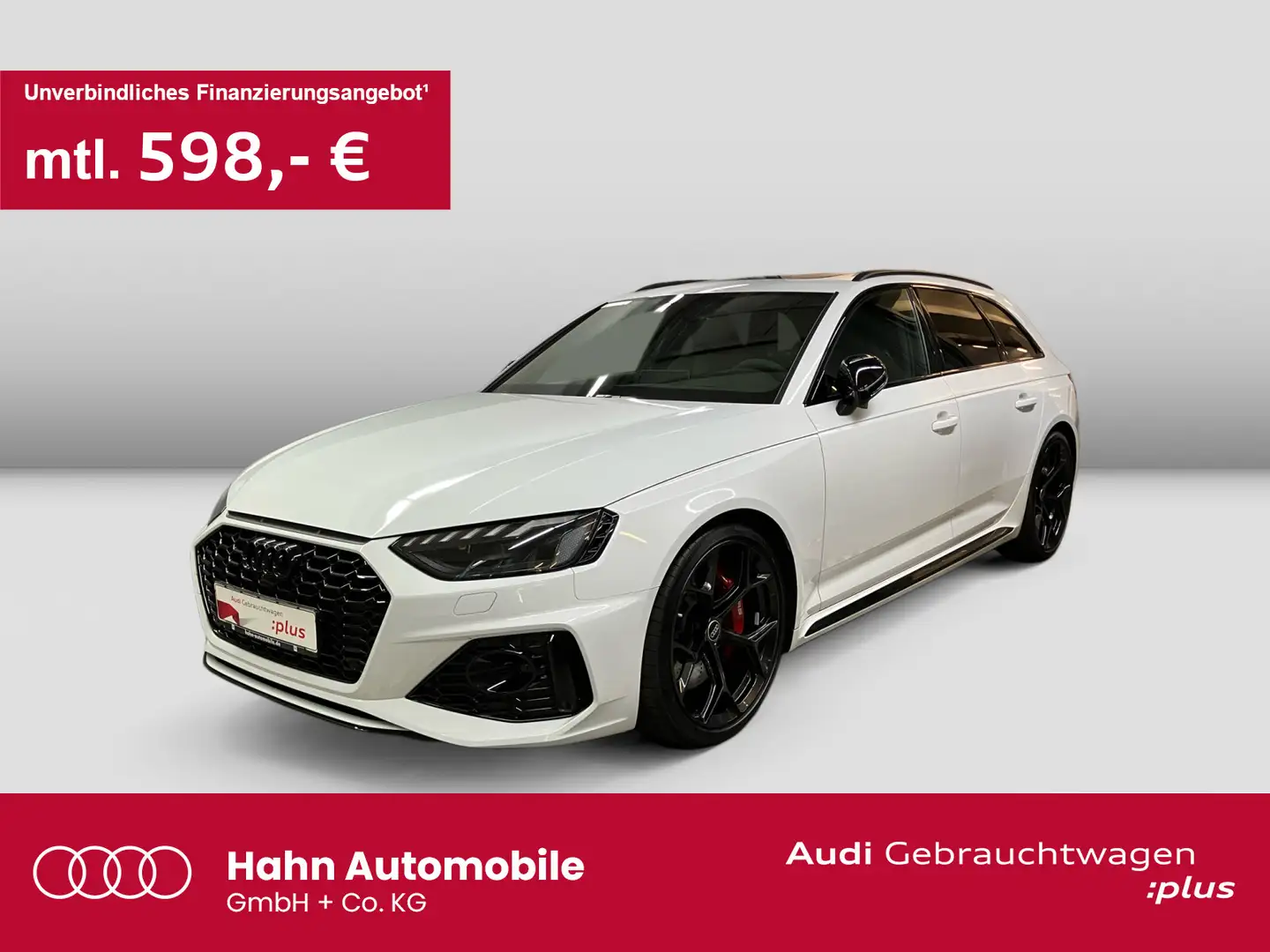 Audi RS4 quattro Comp. B&O HUD AHK Leder Pano Wit - 1