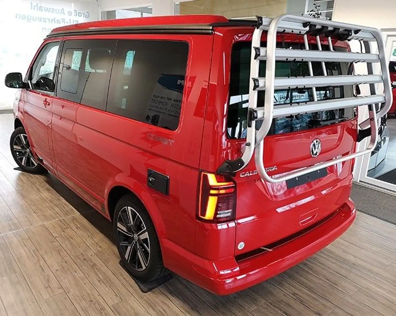 Volkswagen T6 California T6.1 California Coast Edition Rouge - 2