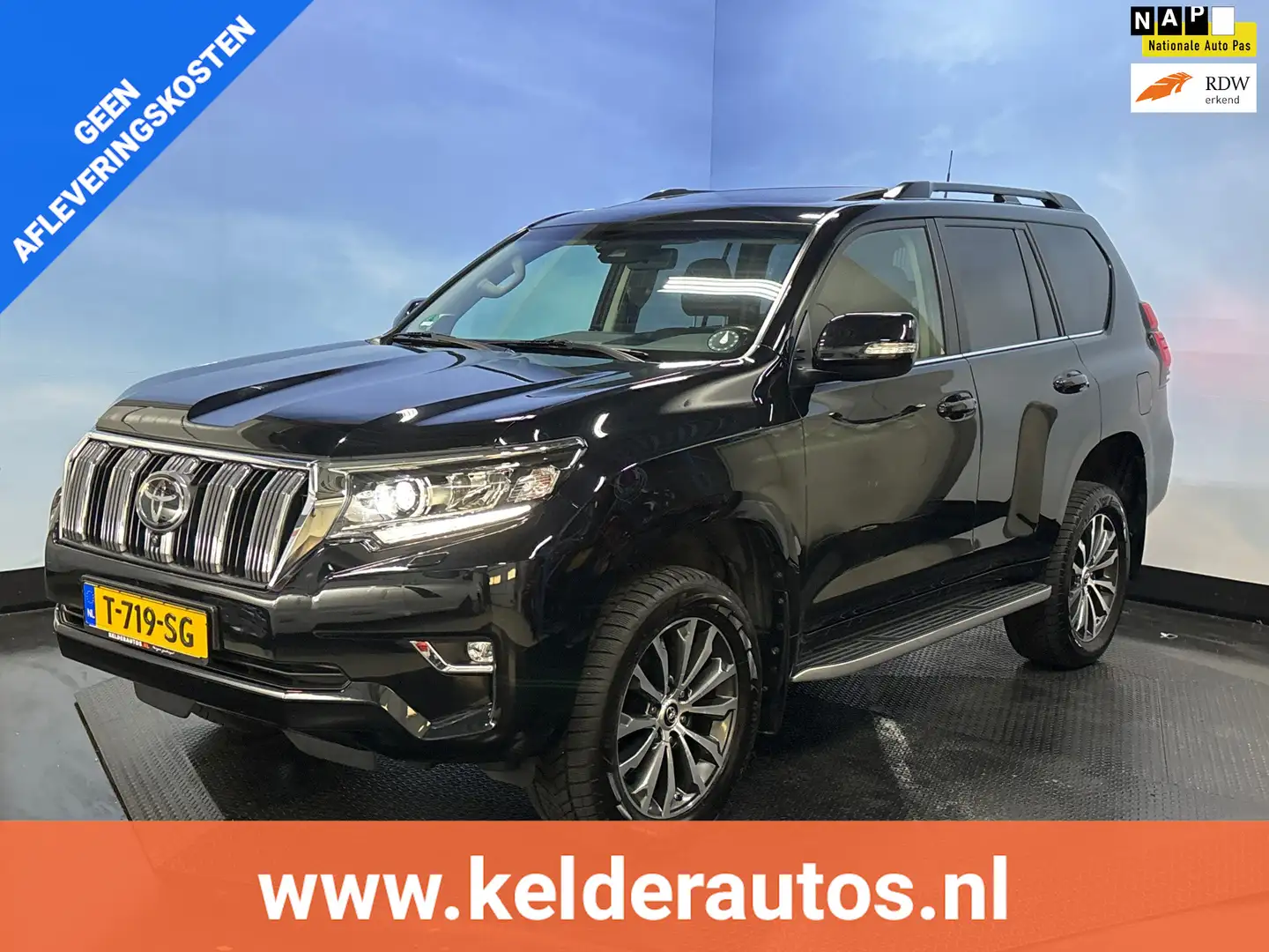 Toyota Land Cruiser 150 EXECUTIVE!! 5-peroons Bomvol!! Zwart - 1