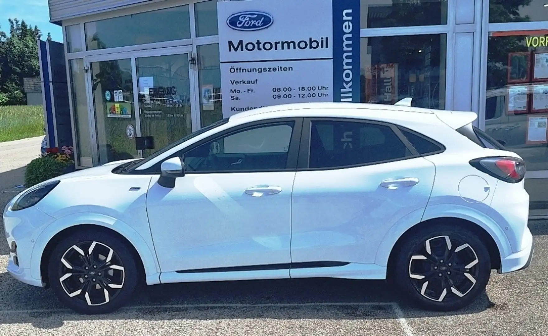 Ford Puma 1,0 EcoBoost Hybrid ST-Line X Weiß - 2